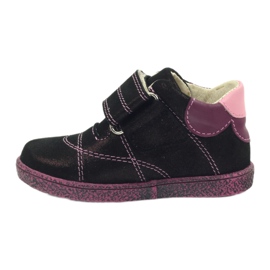 Ren But Stivali per bambini in pelle con velcro Burard Metalic 1531 Ren ma rosso 2