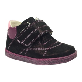 Ren But Stivali per bambini in pelle con velcro Burard Metalic 1531 Ren ma rosso 1