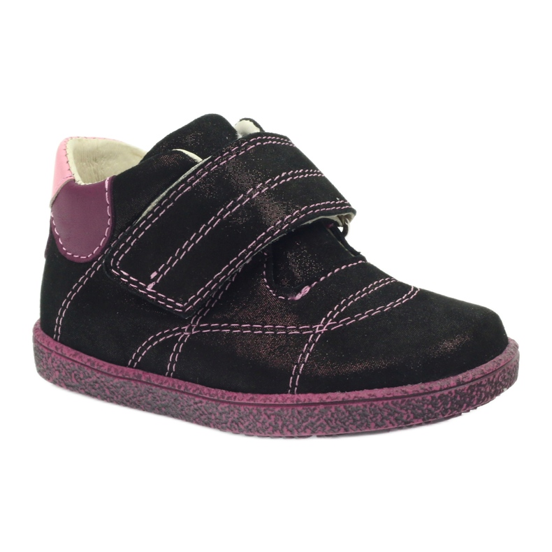Ren But Stivali per bambini in pelle con velcro Burard Metalic 1531 Ren ma rosso 1