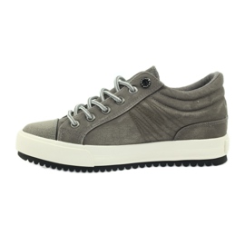 Sneakers con zeppa Big Star 274500 grigio 2