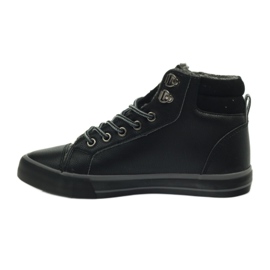 Sneakers sportive con pelliccia Big Star nero 2