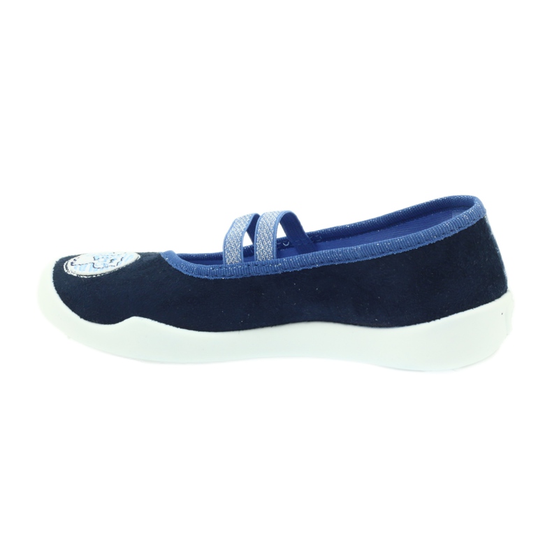 Befado scarpe per bambini ballerine pantofole 116x241 blu blu navy 2
