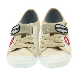 Scarpe per bambini Befado, scarpe da ginnastica 251x098 grigio giallo rosso 4