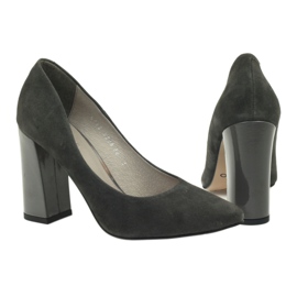 Edeo Pompe in pelle da donna 3228 grigio 3