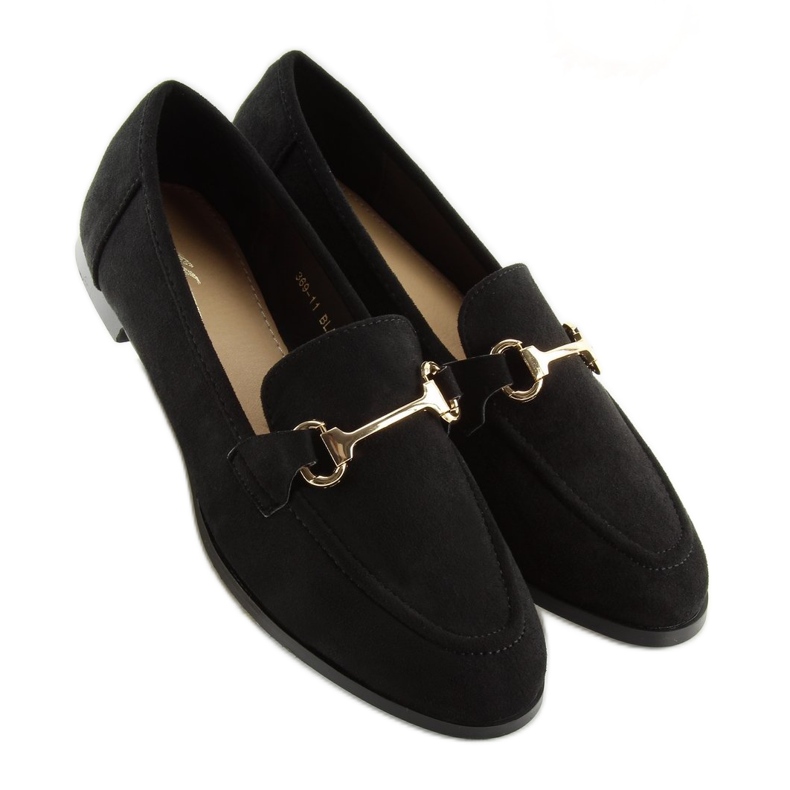 Mocassini da donna neri 369-11 neri nero 1