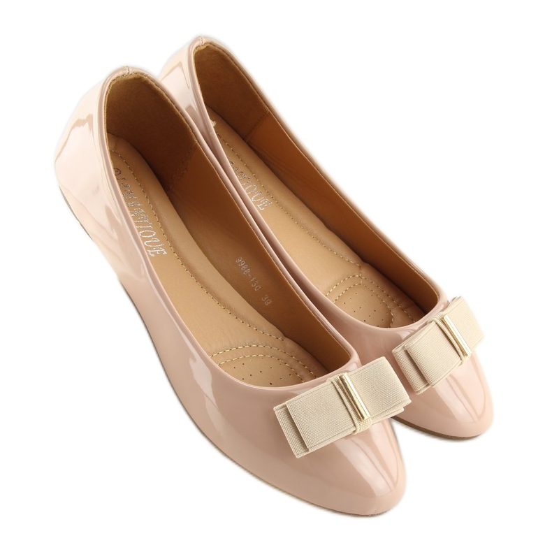 Ballerine beige da donna 9988-130 Nude 1
