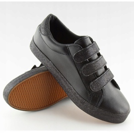 Nero XL10P Sneakers nere con velcro 2