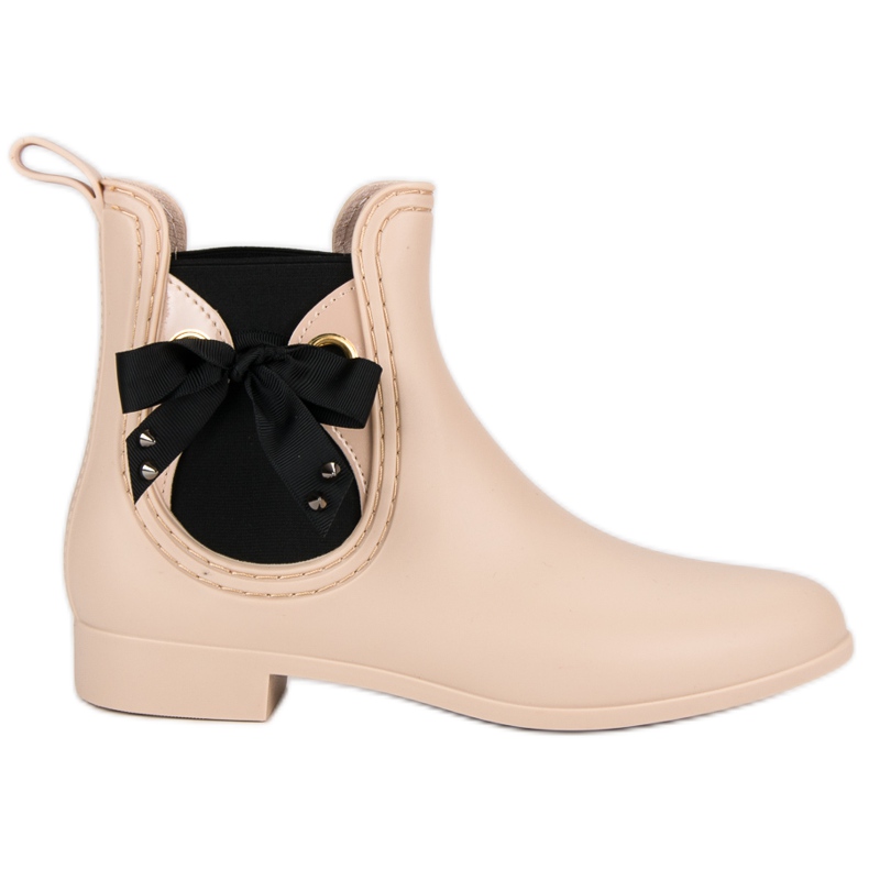 Vices Stivali di gomma beige, morse 2