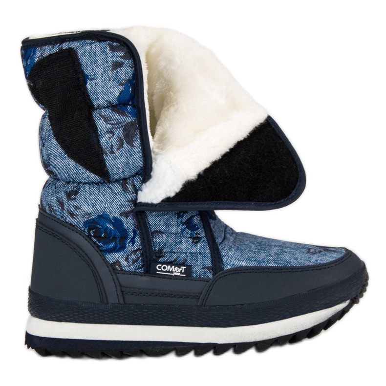 Doposci per l'inverno blu blu navy 1