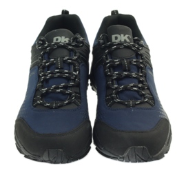 Softshell da trekking sportivo DK 19503 nero blu navy 4