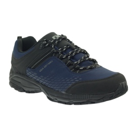 Softshell da trekking sportivo DK 19503 nero blu navy 2