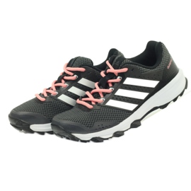 Scarpe da corsa adidas Duramo 7 Trail W nero rosa grigio 4