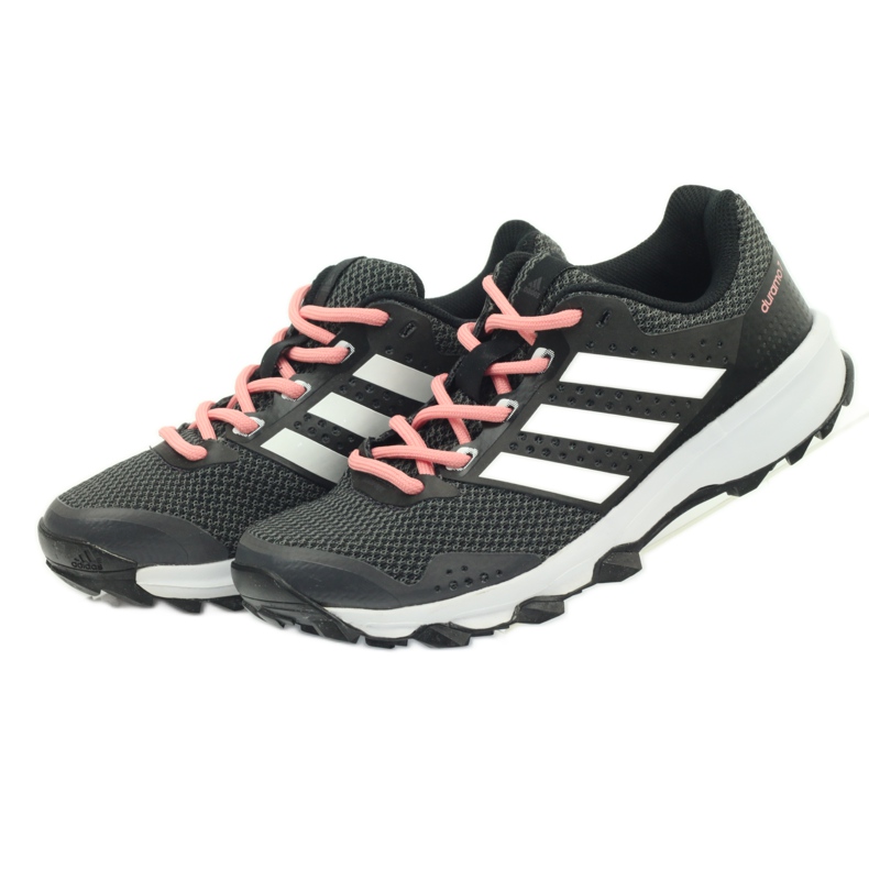 Scarpe da corsa adidas Duramo 7 Trail W nero rosa grigio 4