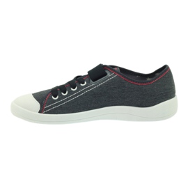 Befado scarpe giovanili, scarpe da ginnastica 251q063 grigio rosso 2