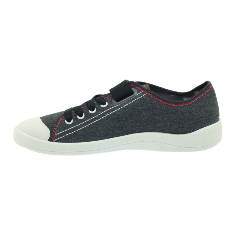 Befado scarpe giovanili, scarpe da ginnastica 251q063 grigio rosso 2