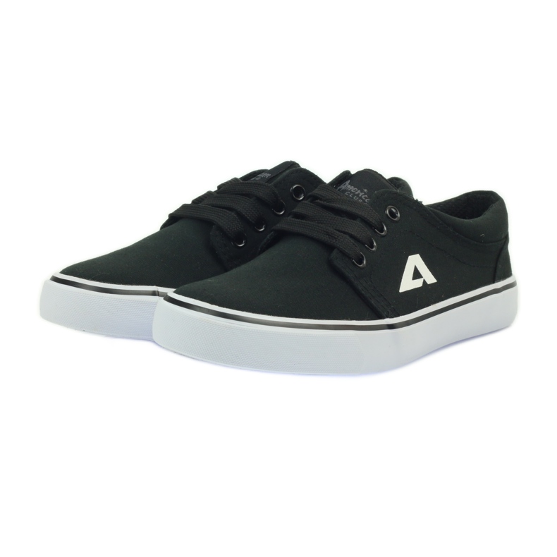 American Club Scarpe da ginnastica americane sneakers scarpe da bambino nero 3