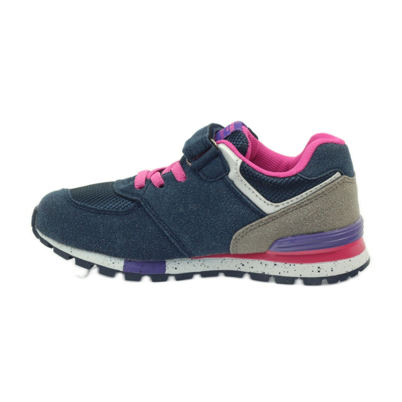 American Club Scarpe sportive americane ADI per bambini 15110 rosa blu navy 2