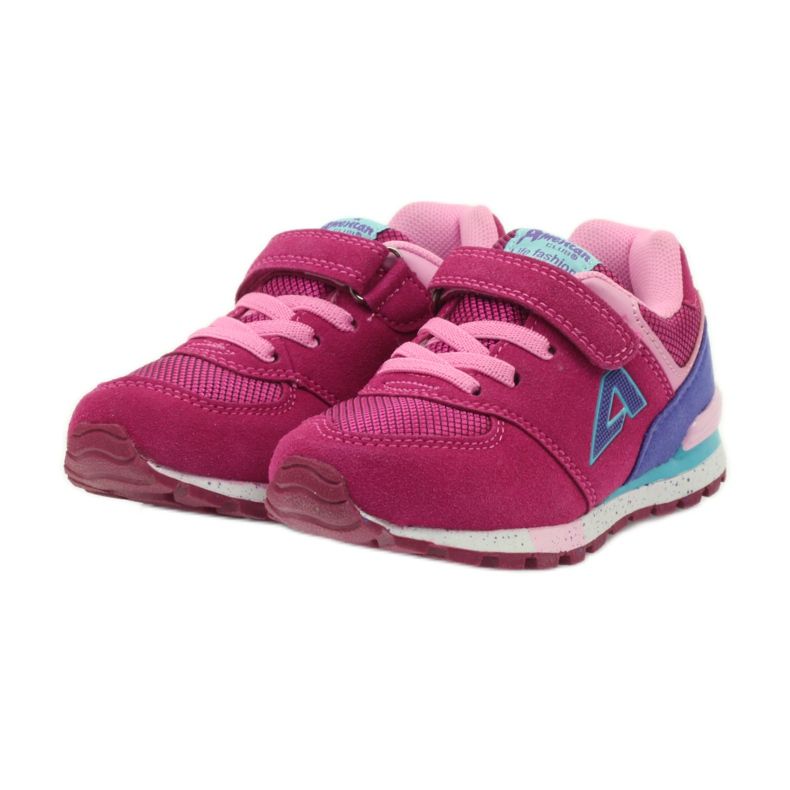 American Club Scarpe sportive americane ADI per bambini 15110 rosa 3
