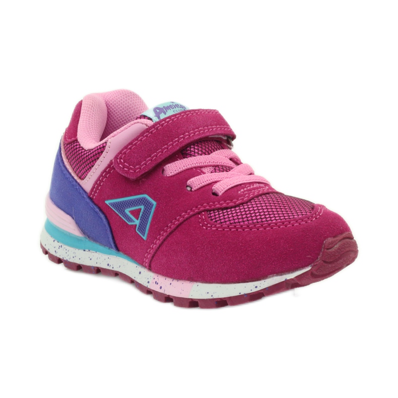 American Club Scarpe sportive americane ADI per bambini 15110 rosa 1