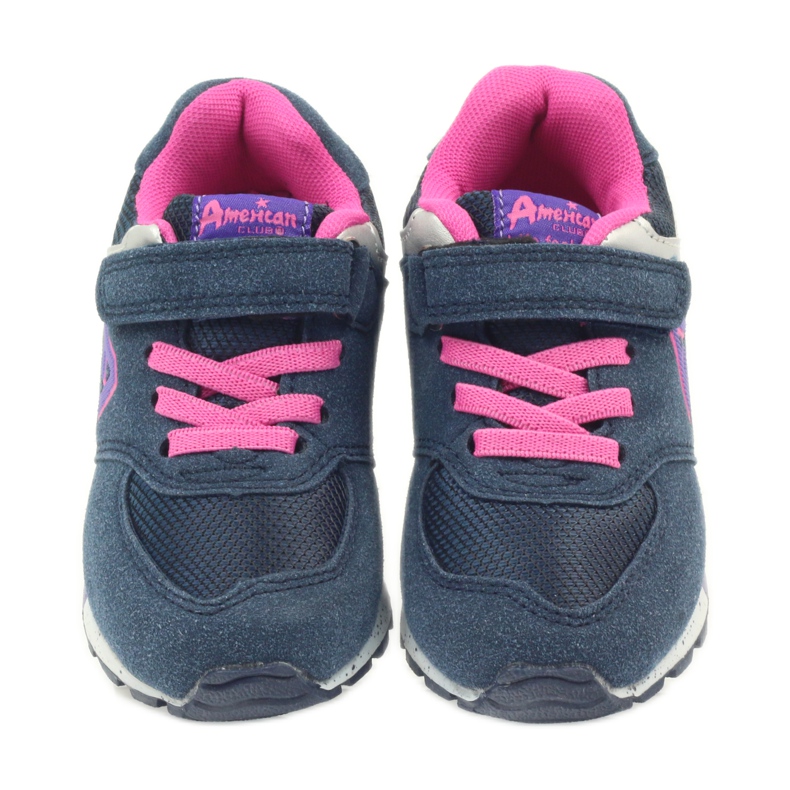 American Club Scarpe sportive per bambini ADI americane 15110 BM45976 rosa blu navy 1
