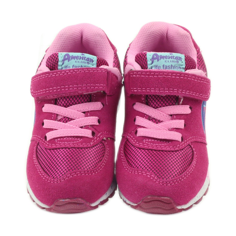 American Club Scarpe sportive americane ADI per bambini 15110 rosa 4
