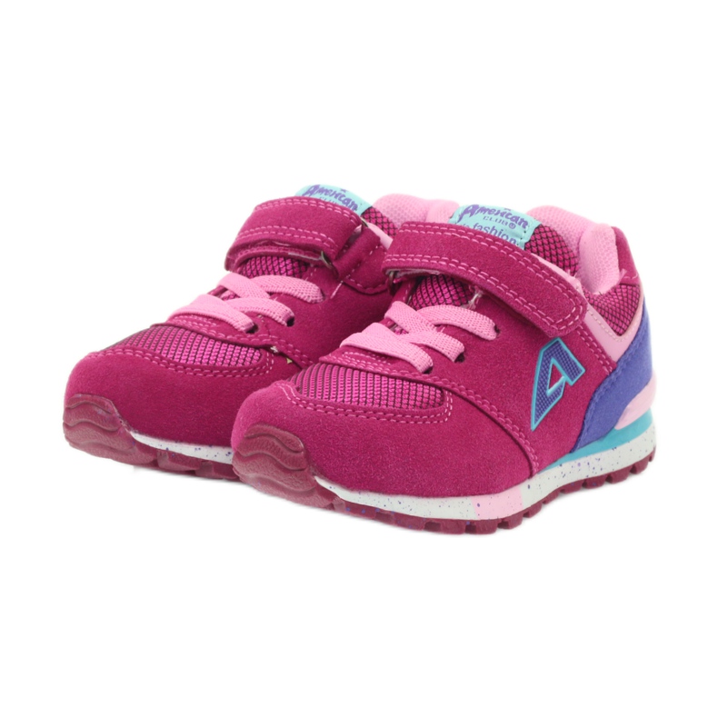 American Club Scarpe sportive americane ADI per bambini 15110 rosa 3