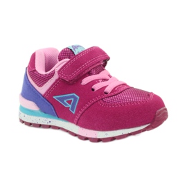 American Club Scarpe sportive americane ADI per bambini 15110 rosa 1