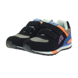 American Club Scarpe sportive americane ADI per bambini 15110 nere nero 3