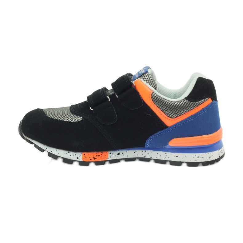 American Club Scarpe sportive americane ADI per bambini 15110 nere nero 2