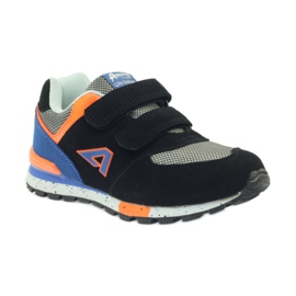 American Club Scarpe sportive americane ADI per bambini 15110 nere nero 1