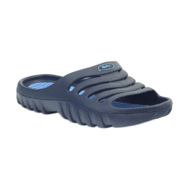American Club Ciabatte da piscina americane per bambini blu navy 1