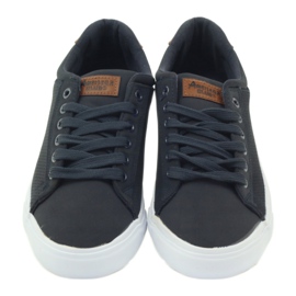 American Club scarpe da ginnastica americane sneakers scarpe da uomo marrone blu navy 4