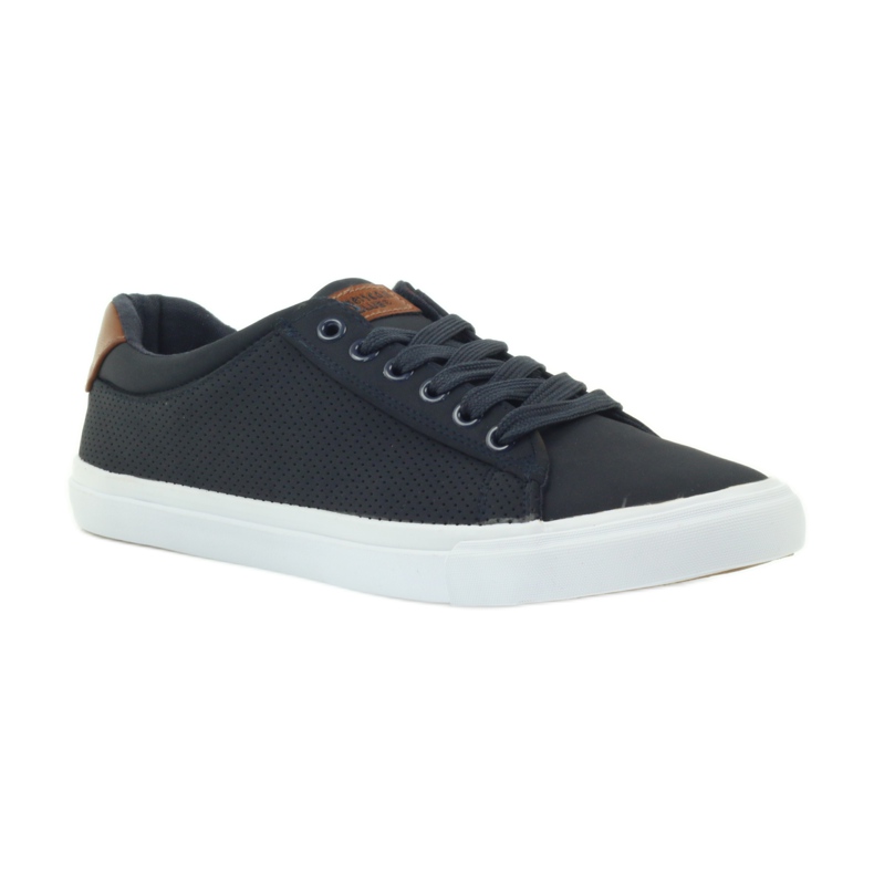 American Club scarpe da ginnastica americane sneakers scarpe da uomo marrone blu navy 1