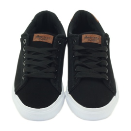 American Club scarpe da ginnastica americane sneakers scarpe da uomo nero marrone 4