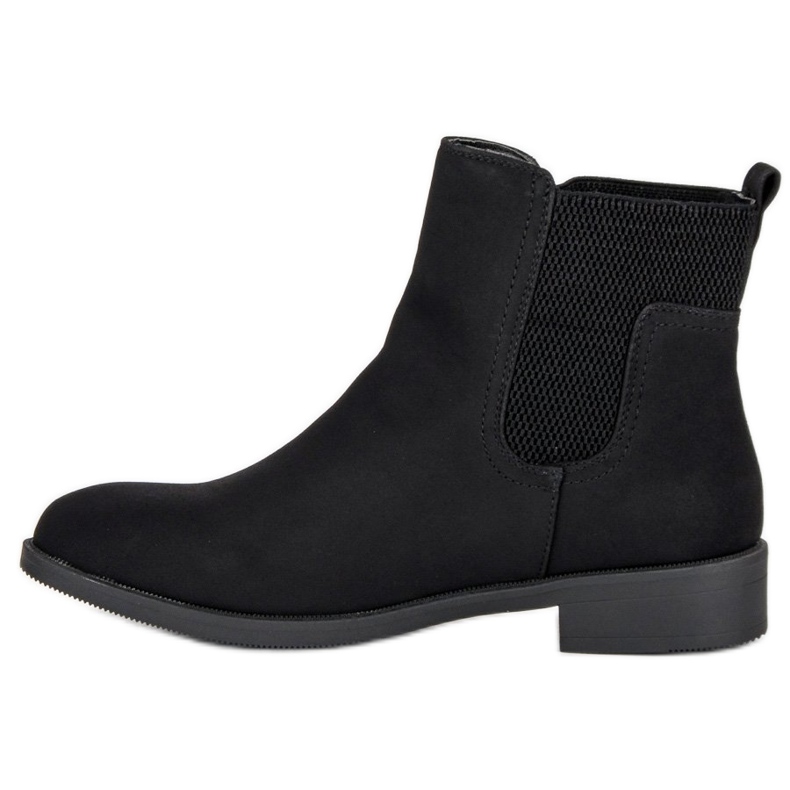 Stivaletti Chelsea neri da donna nero 1