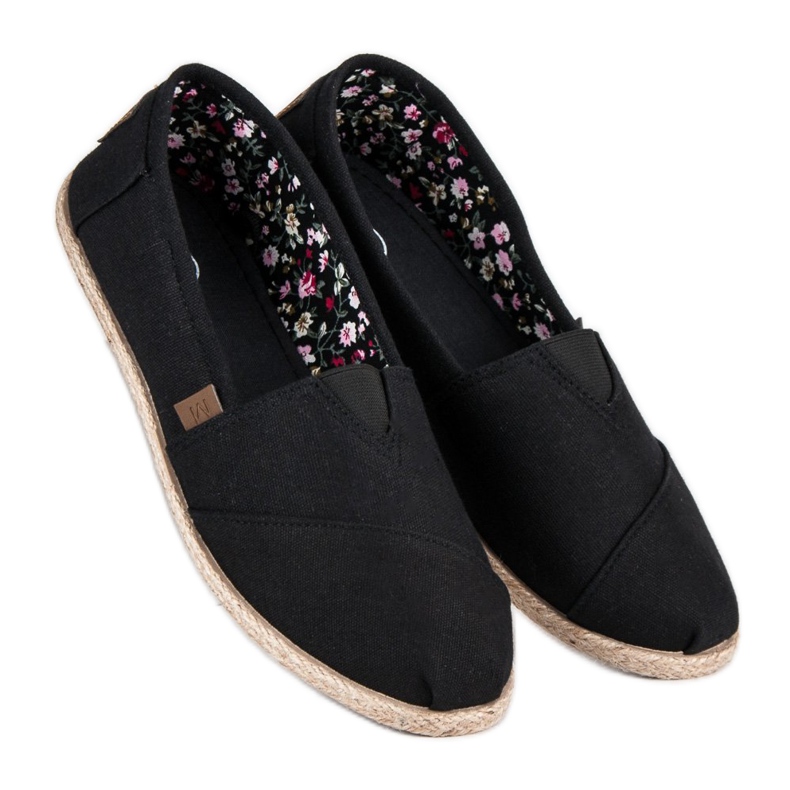 Mckeylor Espadrillas slip-on nere nero 1