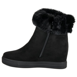 Seastar Stivali neri con zeppa nero 1