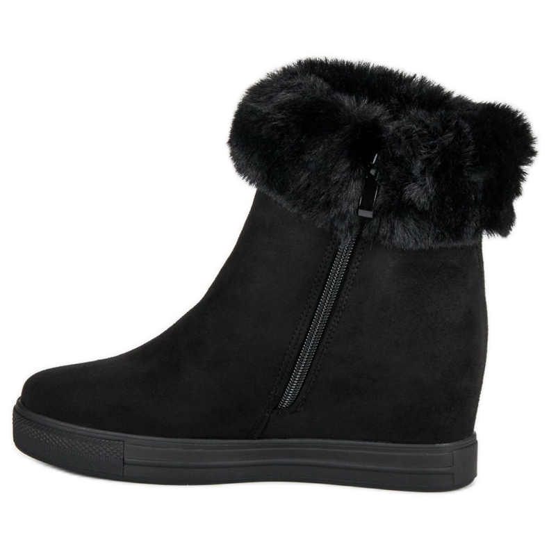 Seastar Stivali neri con zeppa nero 1