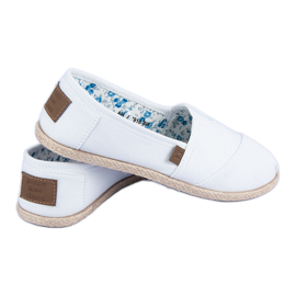 Mckeylor Espadrillas slip-on bianche bianco 1