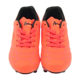 American Club Scarpe da bambino americane con tacchetti sportivi ADI arancione BM46143 arancia 4