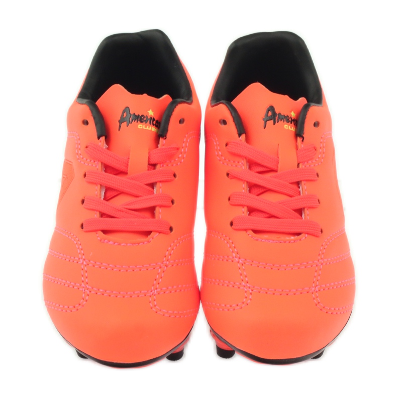 American Club Scarpe da bambino americane con tacchetti sportivi ADI arancione BM46143 arancia 4