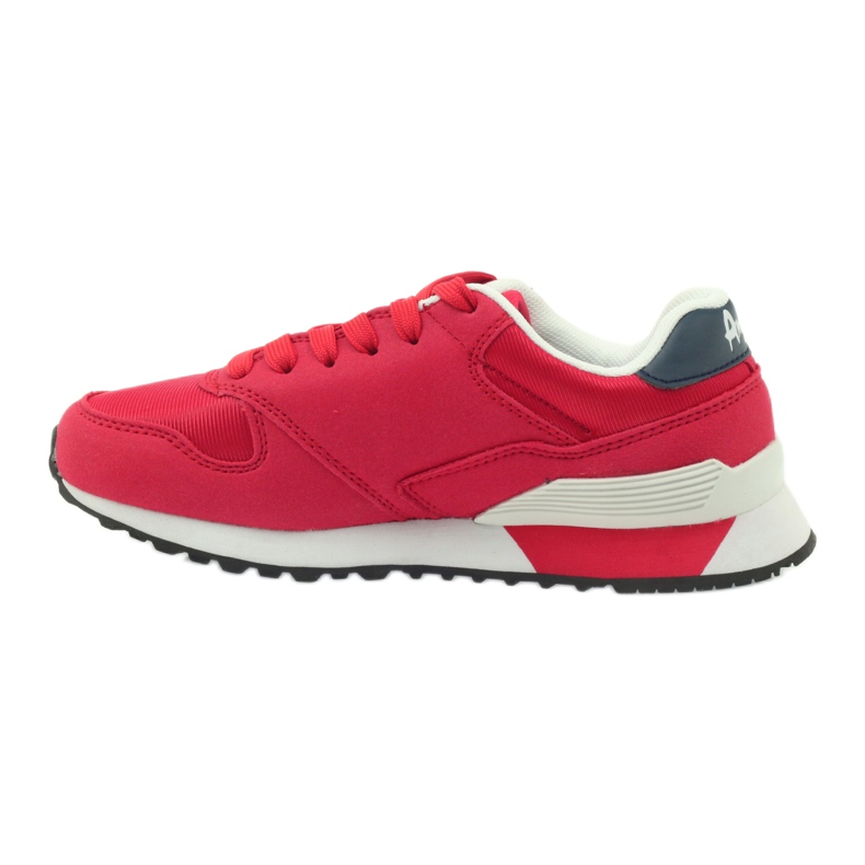 American Club Scarpe sportive americane ADI per bambini 1757 bianco rosso blu navy 2