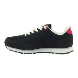 American Club Scarpe sportive da donna ADI americane 1756 nere nero rosso 2
