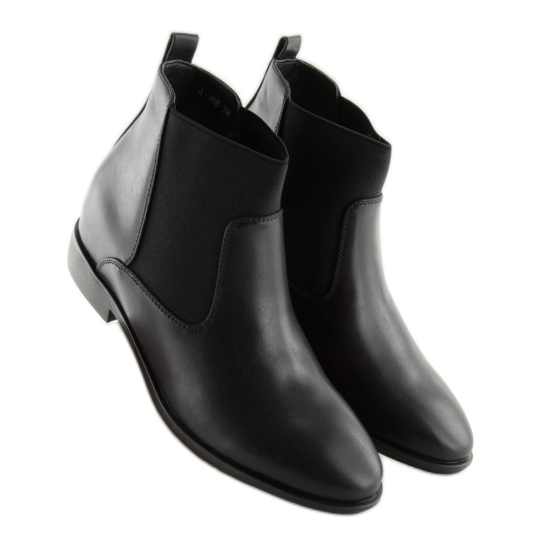 Stivaletti Chelsea neri A-188 Neri nero 1