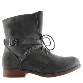 Grigio Stivali grigi da donna W305 grigio 2