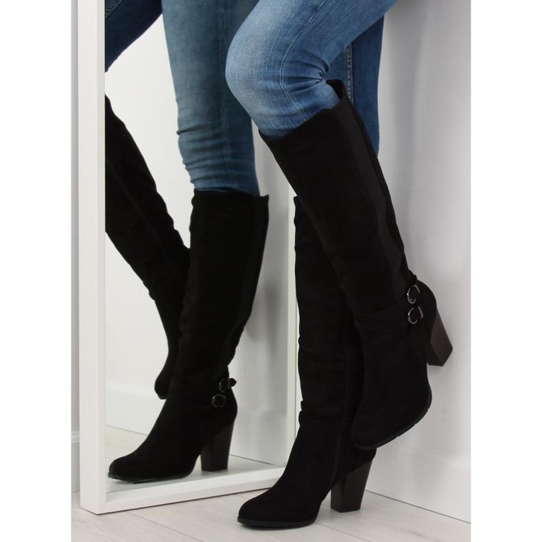 Tacchi alti neri 103-GG nero 2