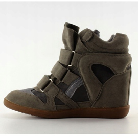 Sneakers in camoscio 6040 D. Grigio 1