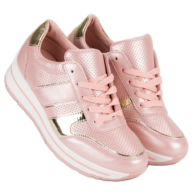 Scarpe da ginnastica rosa 1