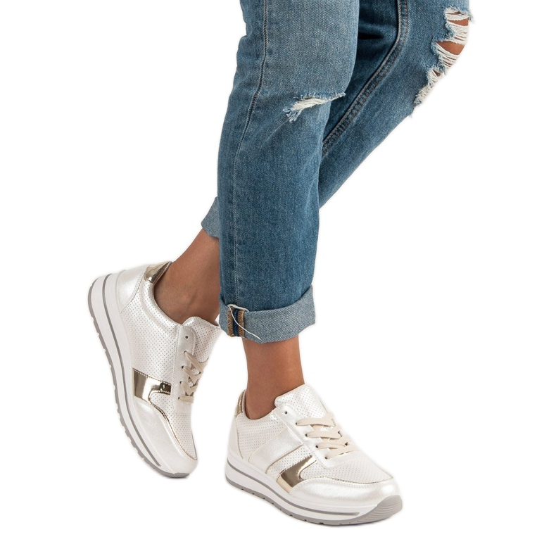 Scarpe da ginnastica bianche bianco 1