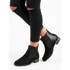 Lucky Shoes Comodi stivali Jodhpur nero 2